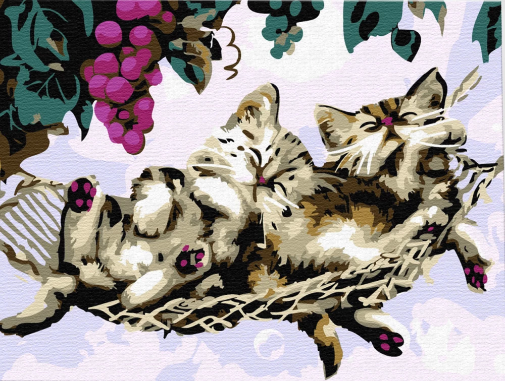 Gemälde nach Zahlen 15x20 - Kindheit