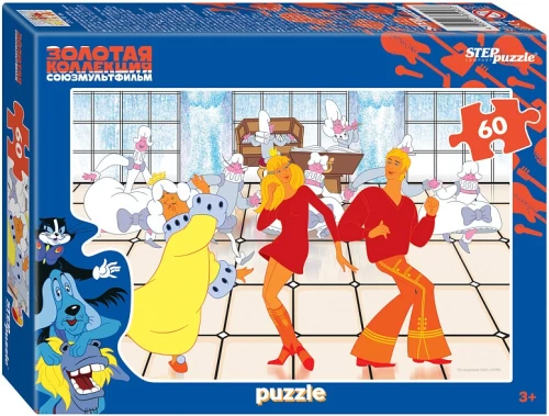 Puzzle - The Bremen Town Musicians. Golden Collection, 60 pieces