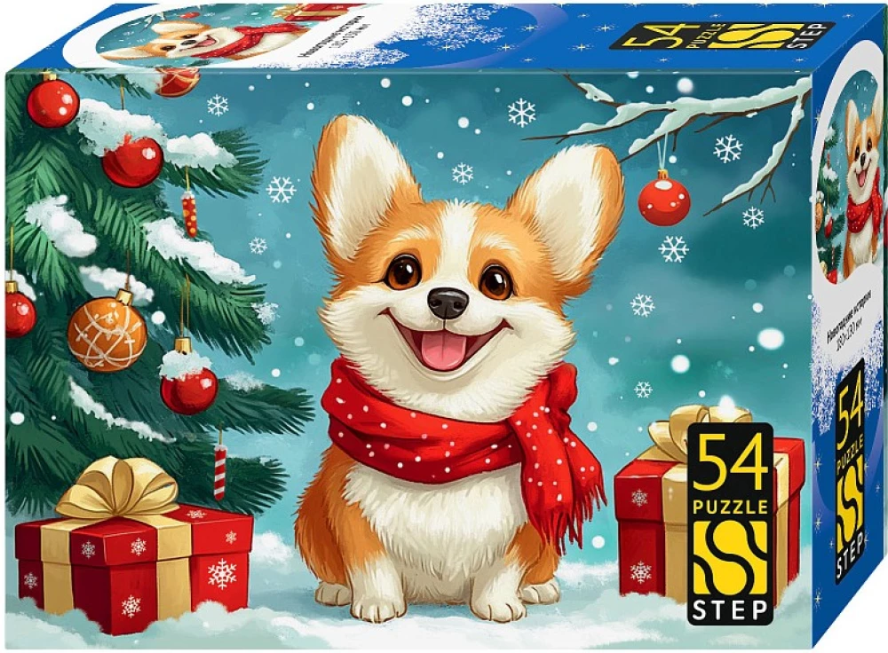 Пазл - Новогодние истории, 54 элемента, в ассортименте