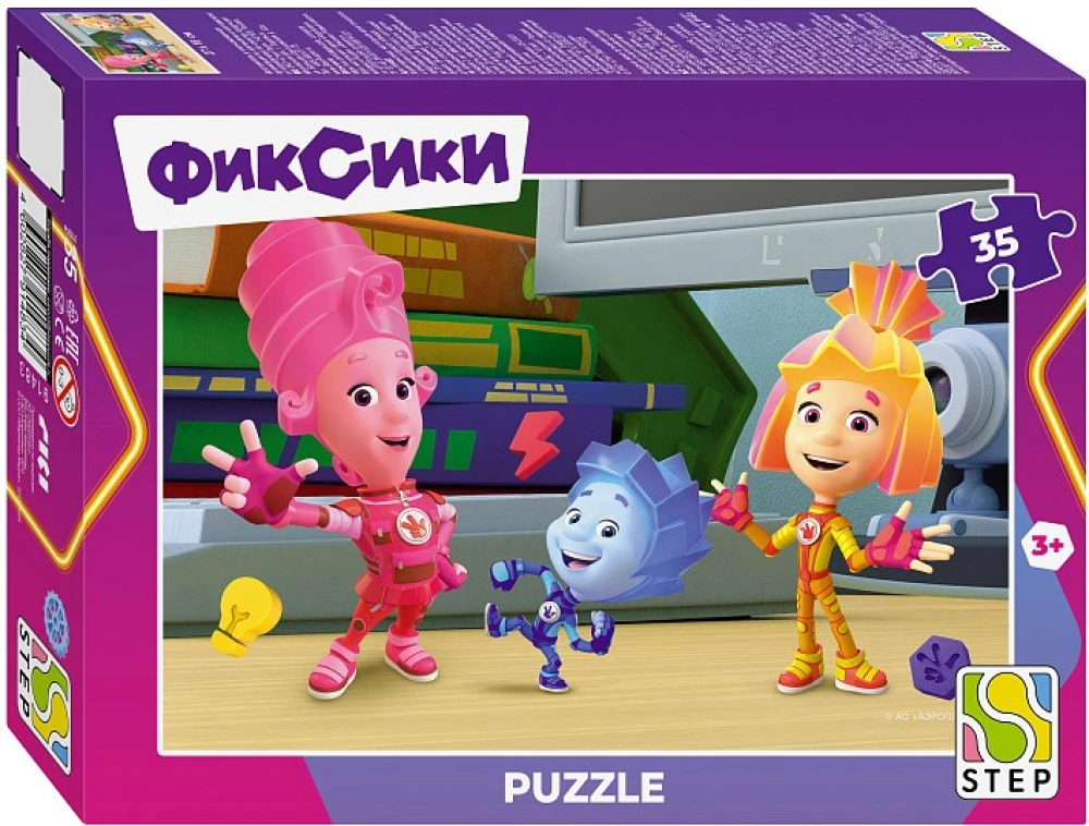 Пазл - Фиксики. Новый сезон, 35 элементов