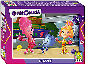 Пазл - Фиксики. Новый сезон, 35 элементов