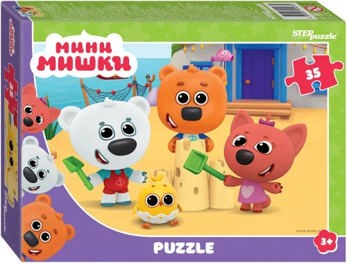 Puzzle - Mini misie, 35 elementów