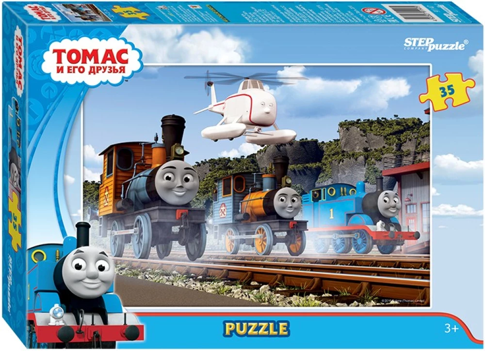 Puzzle - Tomasz i jego przyjaciele, 35 elementów