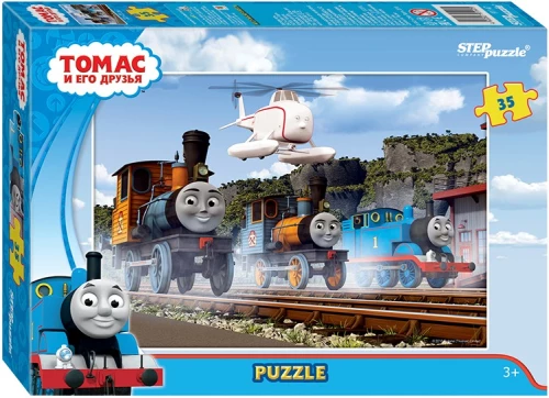 Puzzle - Tomasz i jego przyjaciele, 35 elementów