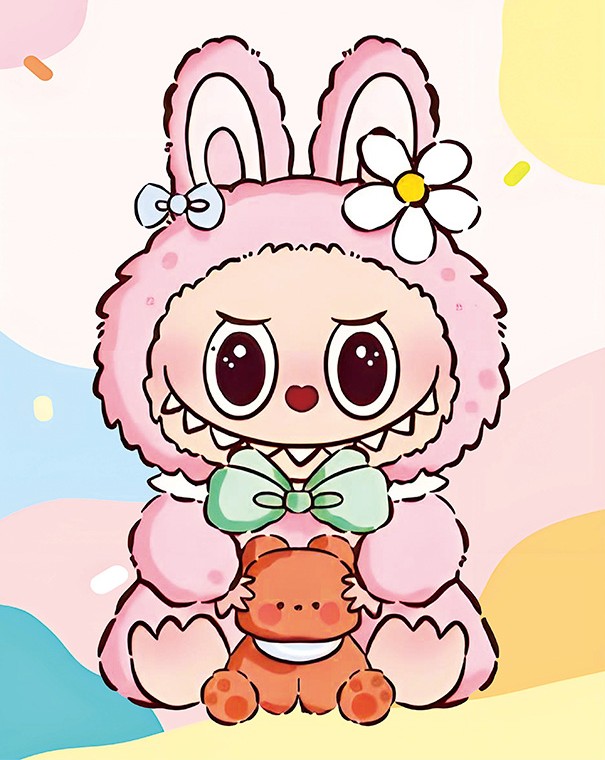 Diamantmalerei - Zubastik 23x30 cm