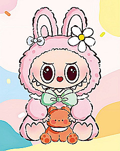 Алмазная мозаика - Зубастик 23x30 см