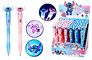 Ручка шариковая автоматическая - Ушастик, синяя, в ассортименте