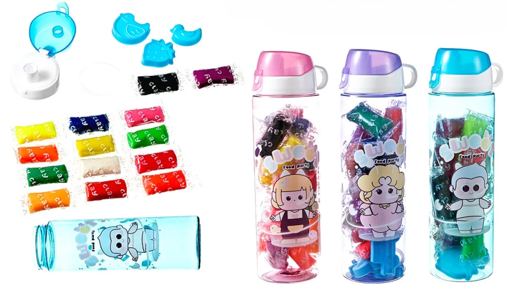 Plasticine - Bottle, assorted