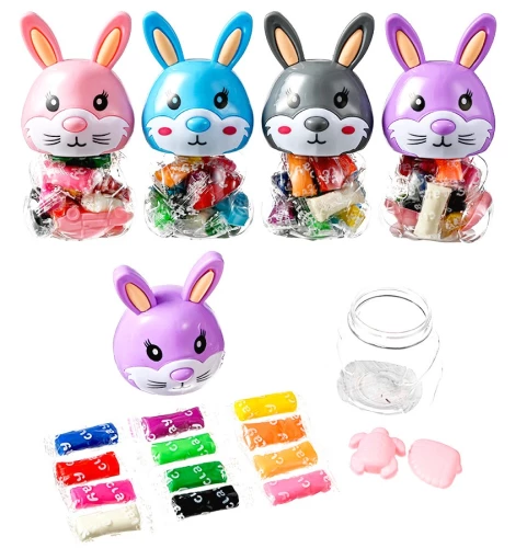 Modeling dough - Bunny, assorted