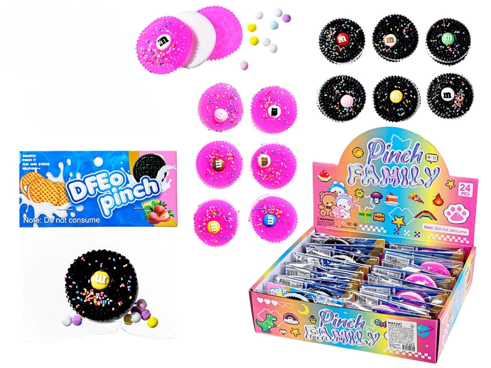 Antistreso žaislas - sausainis, asortimentas