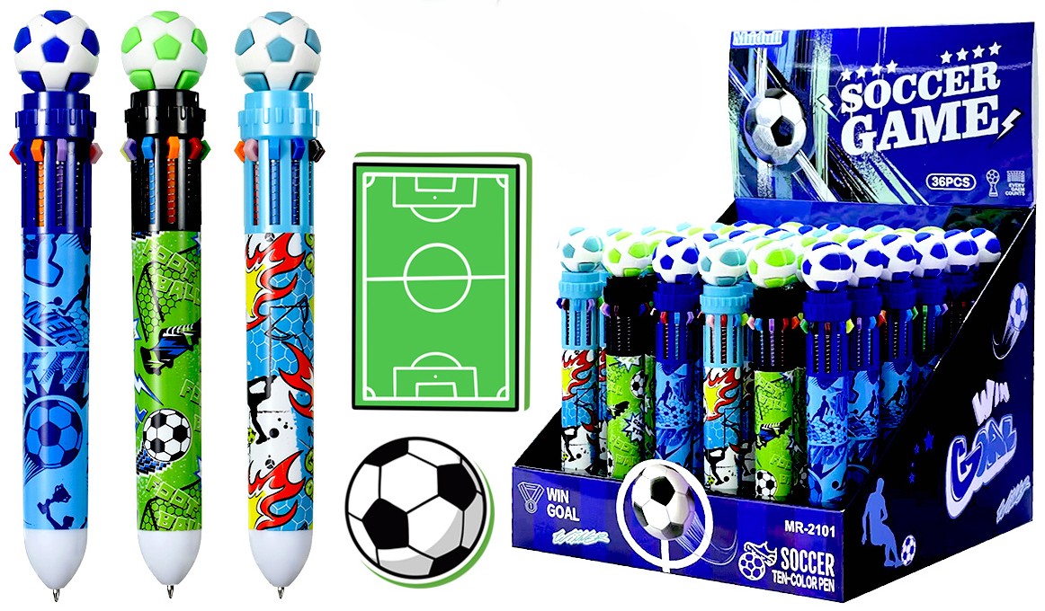 Ручка шариковая автоматическая - Win Goal, в ассортименте