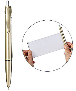 Automatinė tušinukas - Šparagalka, auksinė