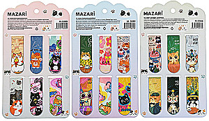 Magnetinių žymeklių rinkinys - Katės, asortimentas