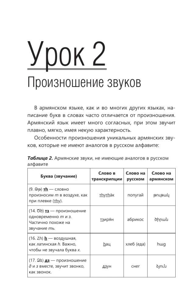 Армянский язык для начинающих. Базовый курс