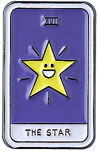 Значок эмалированный - Таро Звезда