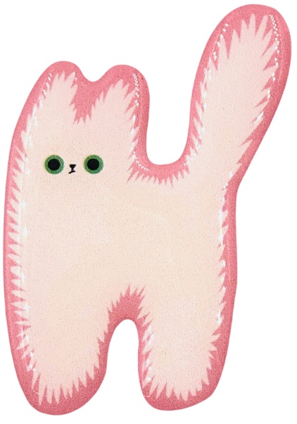 3D Sticker - Besorgte Katze Snezhok