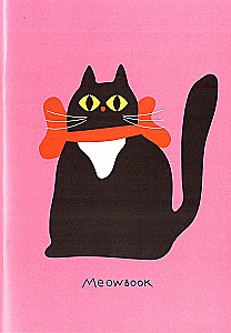 Блокнот - Мяубук розовый