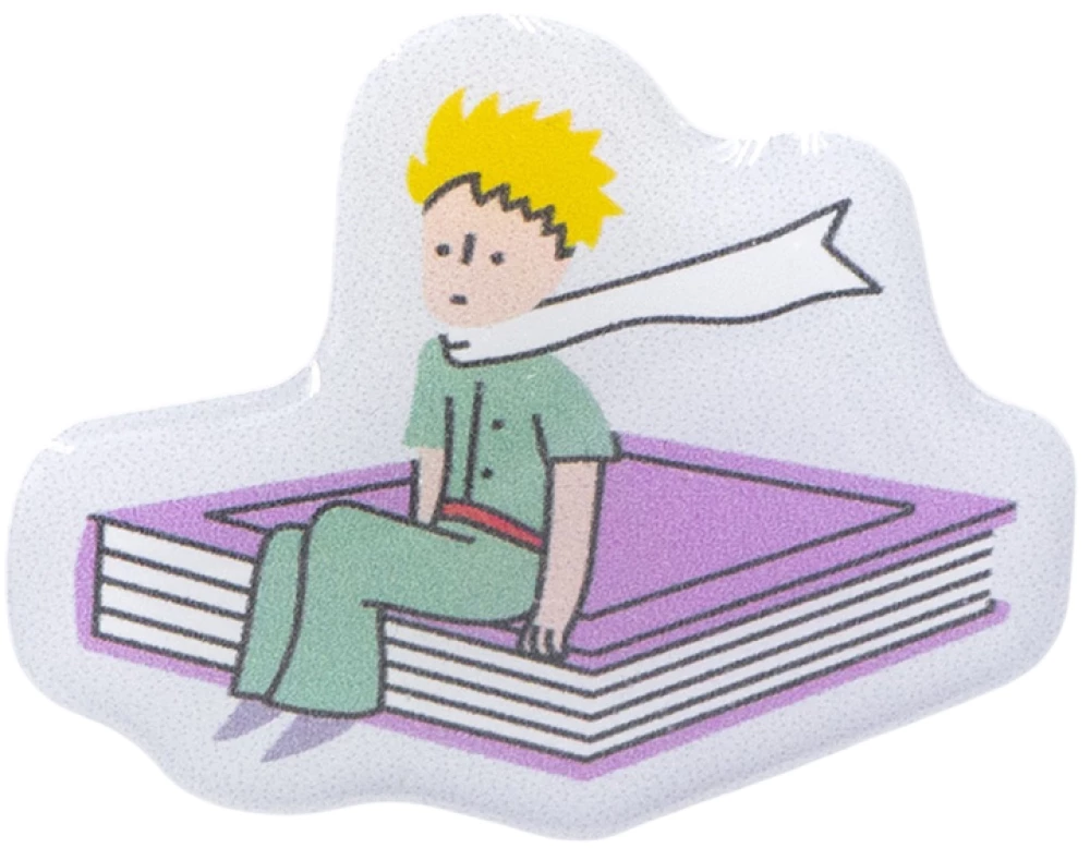 Стикер объемный - МП. Принц на книге