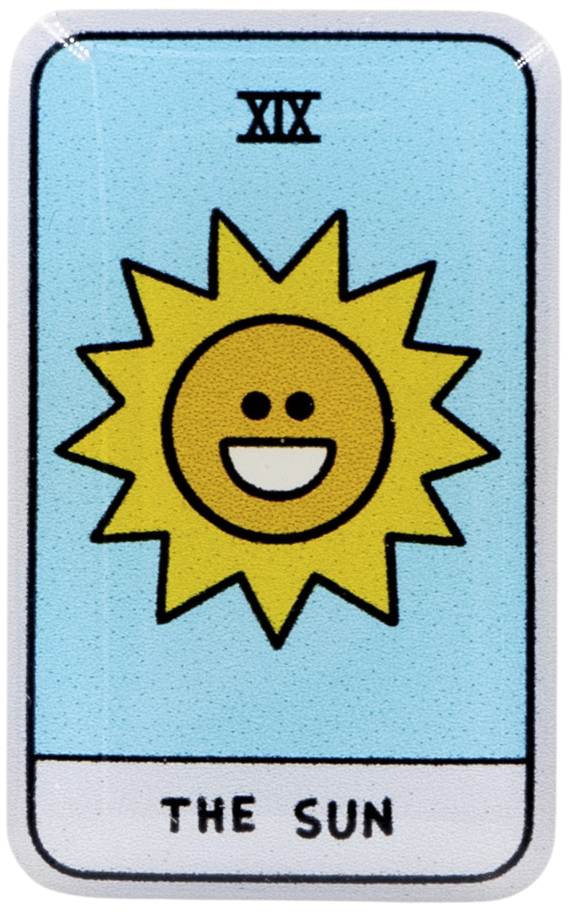 Sticker 3D - Tarot. Sonne