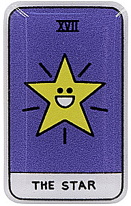 3D Sticker - Tarot. Star