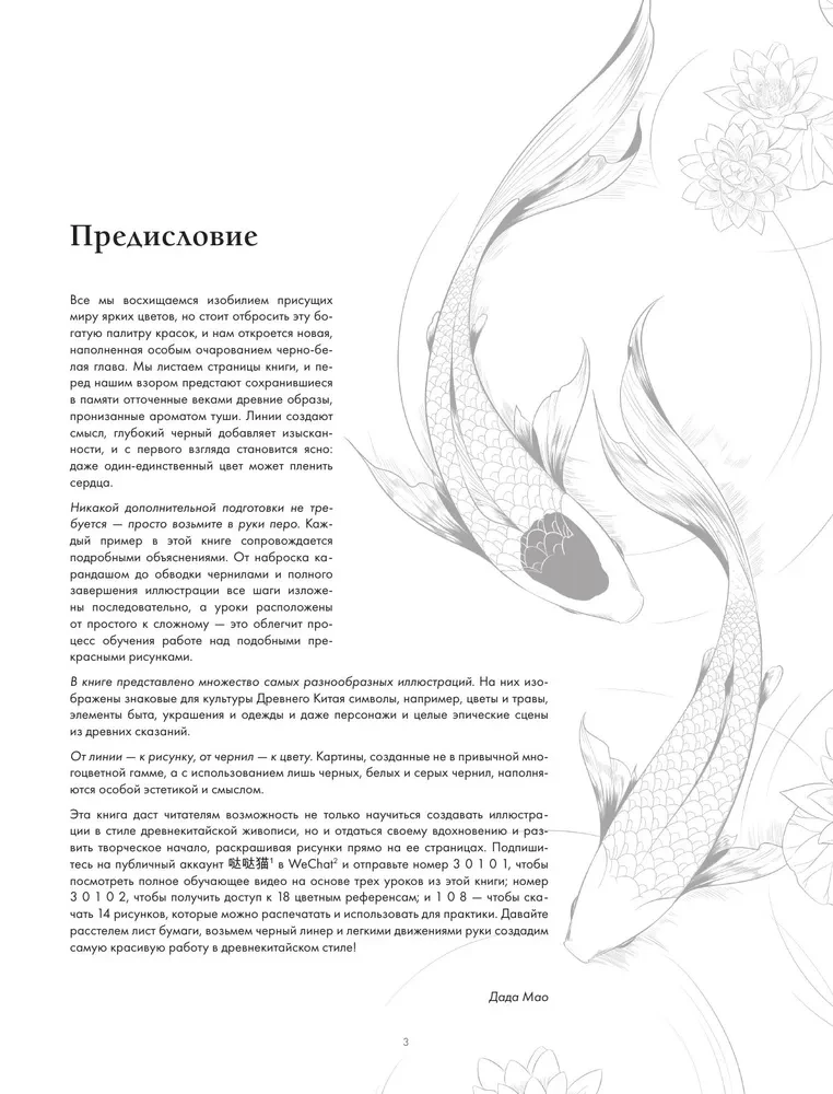 Sztuka linii. Uczymy się rysować w stylu chińskim: od szkicu do gotowej ilustracji