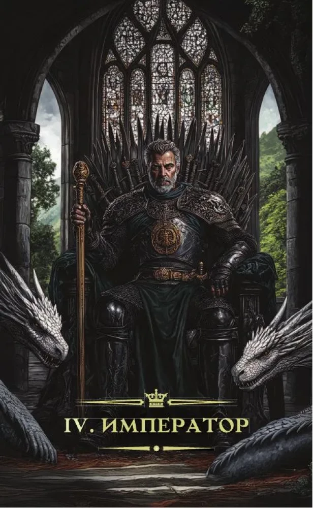 Tarot Dark Fantasy (78 cards and book by QR code)