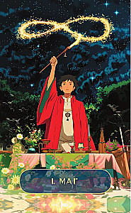 Tarot Magical Worlds Anime (78 cards and a book via QR code)