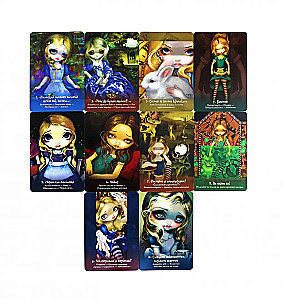 Alisa Stebuklų šalyje. Prognozių kortos (45 kortos+instrukcija)