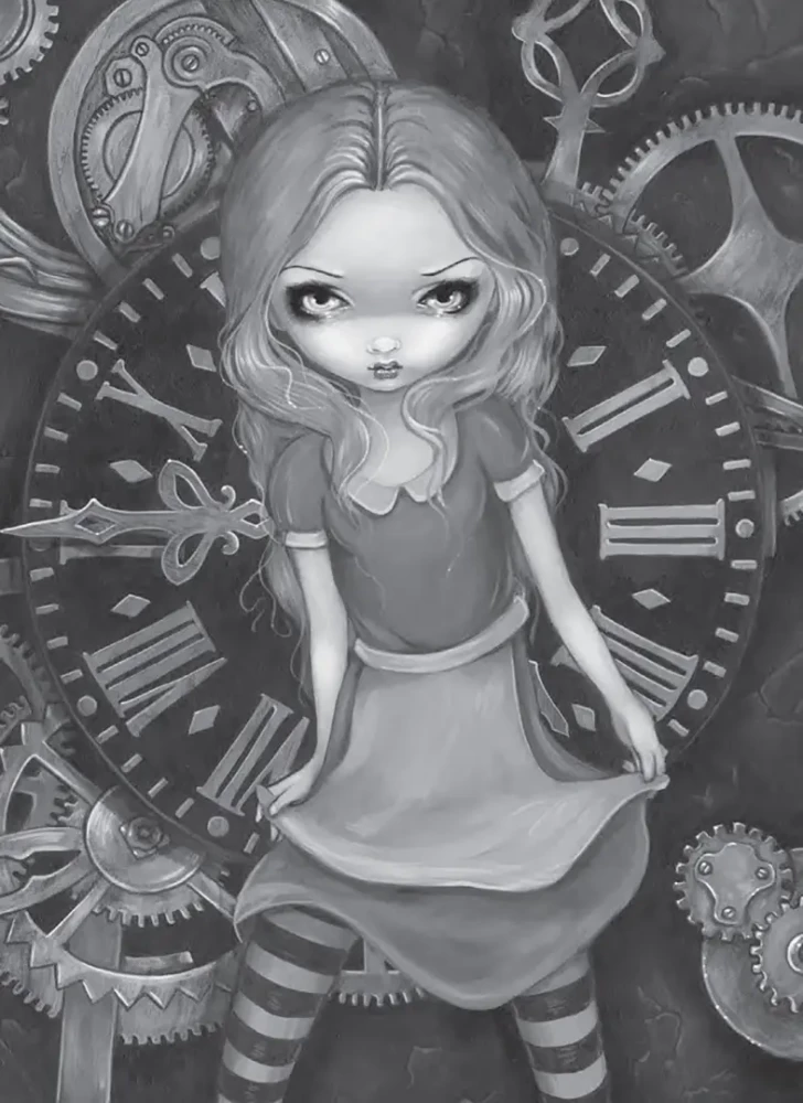 Alisa Stebuklų šalyje. Prognozių kortos (45 kortos+instrukcija)