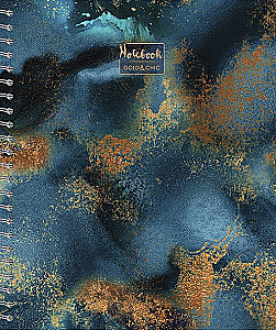 Notatnik – Gold&Chic, A5, 48 kartek, w asortymencie