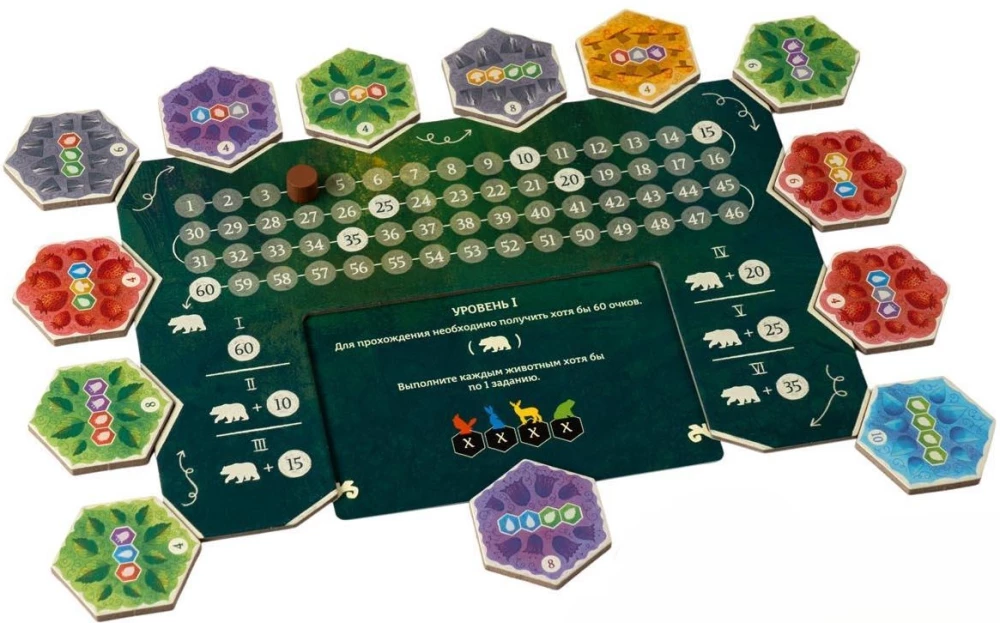 Gra planszowa - Leśne Ścieżki