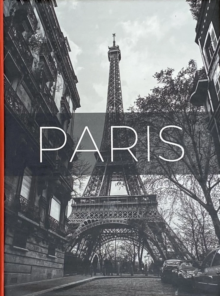 Fotoalbums uz 100 fotogrāfijām 10x15 cm ar kabatiņām - ceļojuma pēdas. Parīze