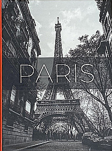 Fotoalbums uz 100 fotogrāfijām 10x15 cm ar kabatiņām - ceļojuma pēdas. Parīze