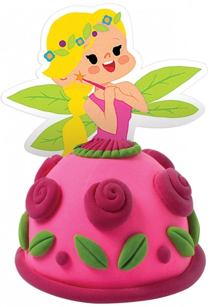 Light Plasticine - Shape a Fairy Dress, Spring