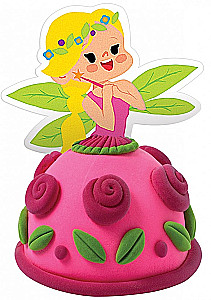 Light Plasticine - Shape a Fairy Dress, Spring