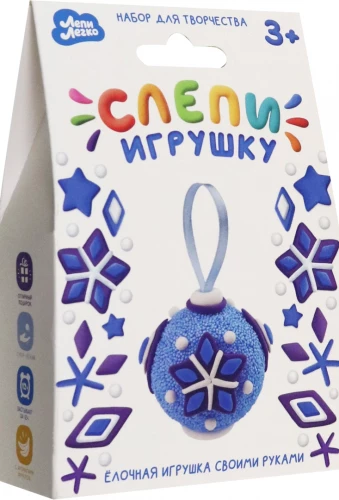 Легкий пластилин - Слепи игрушку, синий