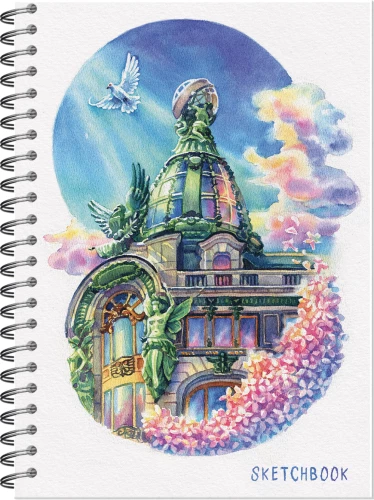 Sketchbook for Drawing – Peter House of Books Watercolor, A5, 60 sheets, unlined