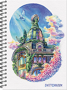 Sketchbook for Drawing – Peter House of Books Watercolor, A5, 60 sheets, unlined