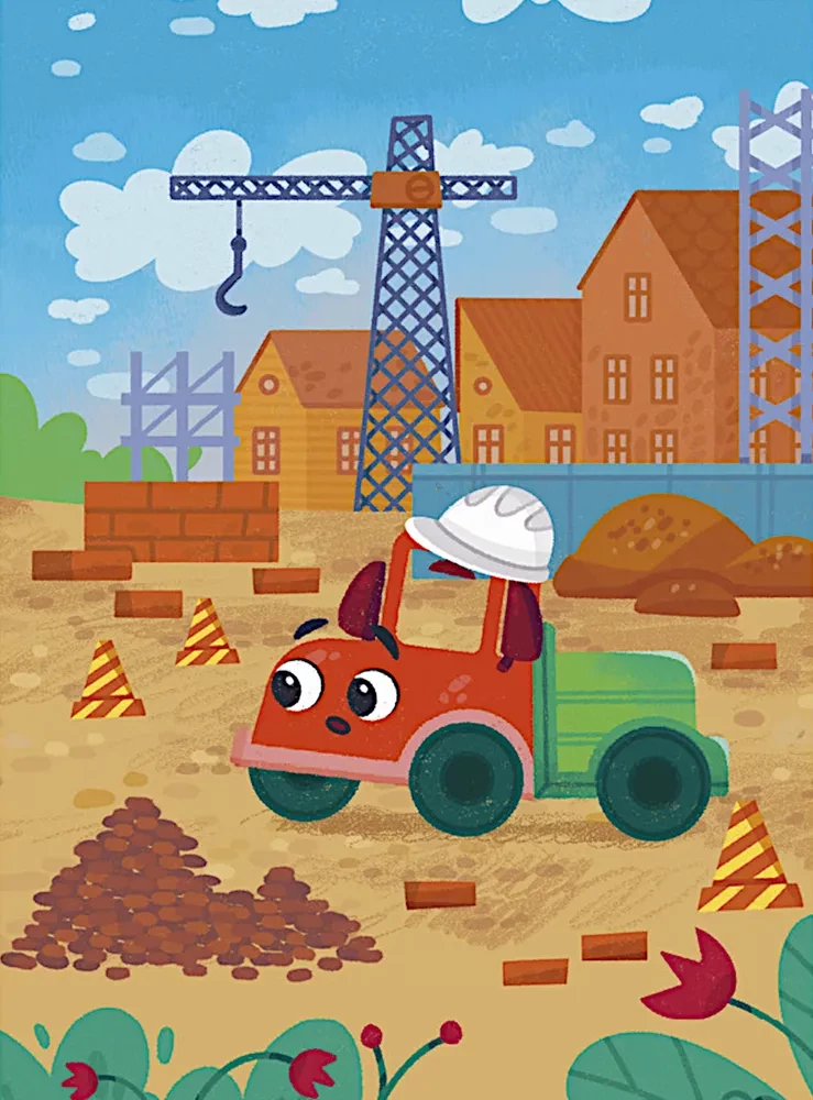 Der kleine Lastwagen. Das große Abenteuermärchen