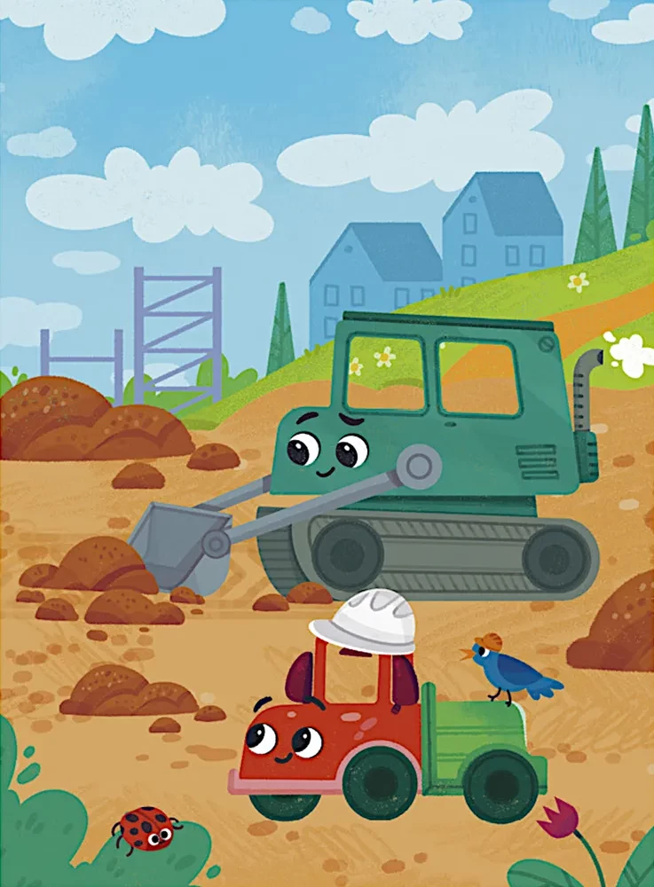 Der kleine Lastwagen. Das große Abenteuermärchen