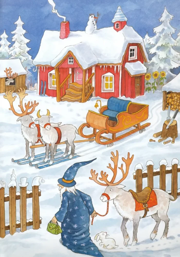 Burtininkas Zacharija ieško Kalėdų elfų