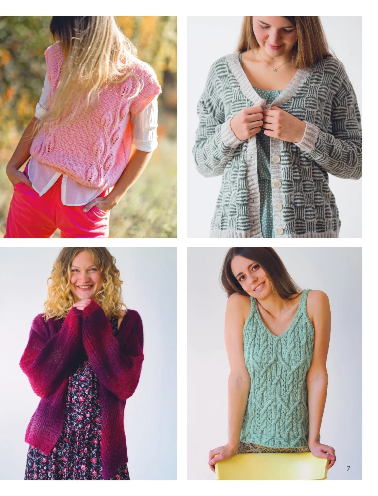 Большая книга узоров спицами. 1700 дизайнов, 99 узоров, 18 моделей. Практичный конструктор с удобной навигацией