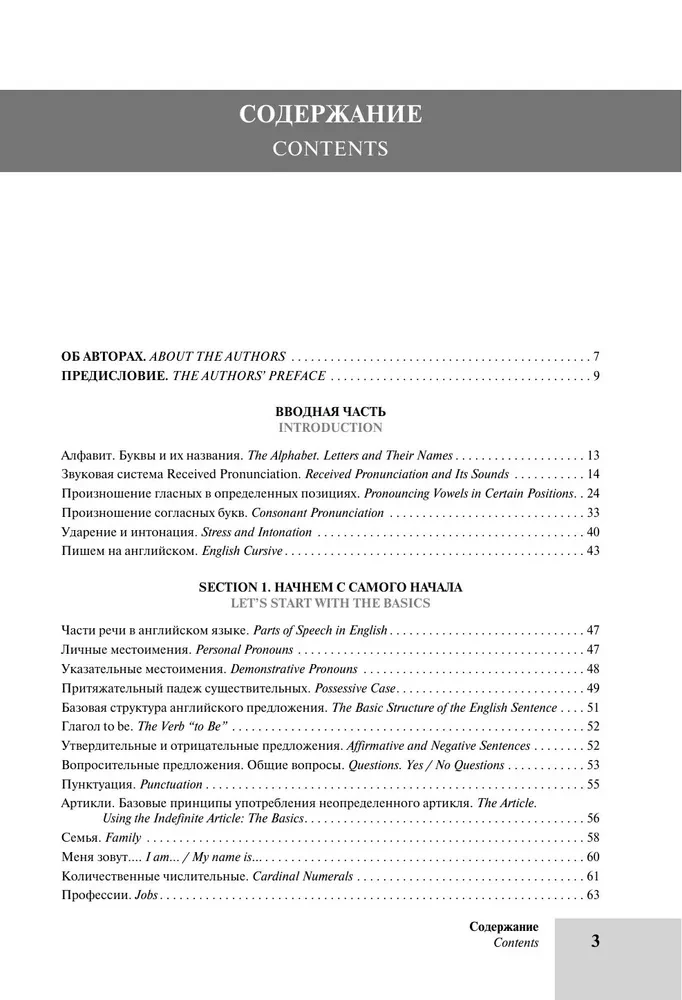 Englischkurs von Lehrern der RGUG. Anfänger (A0–A2). Schritt für Schritt