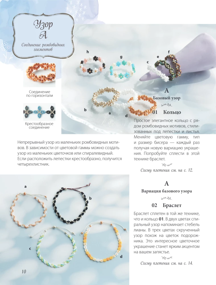 Delicate Beaded Flowers