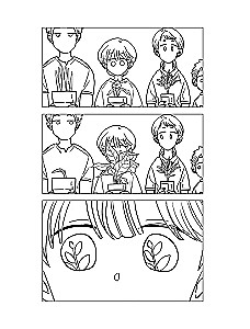 Dame from the Forest. Webtoon Coloring Book