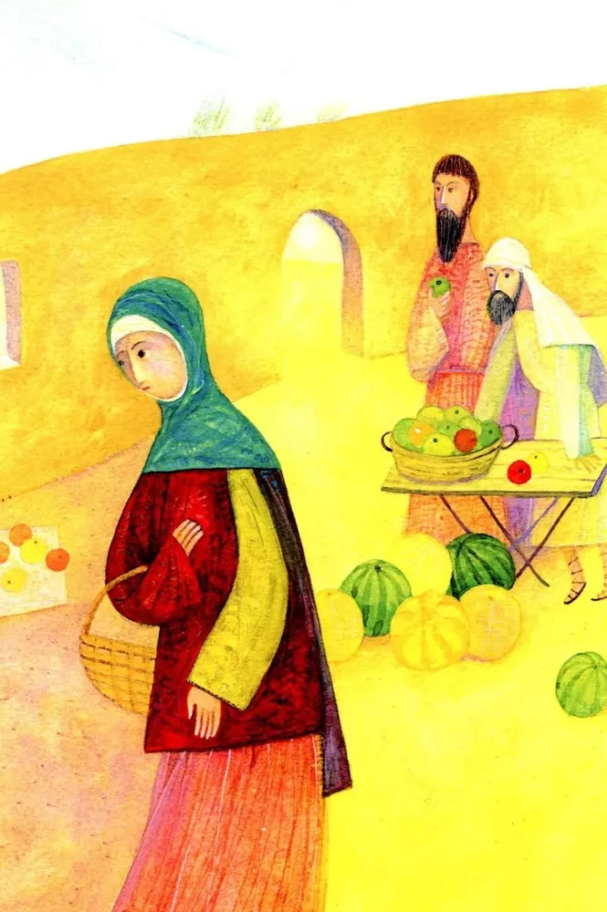 Die Lebensgeschichte des heiligen Johannes des Täufers in einer Nacherzählung für Kinder