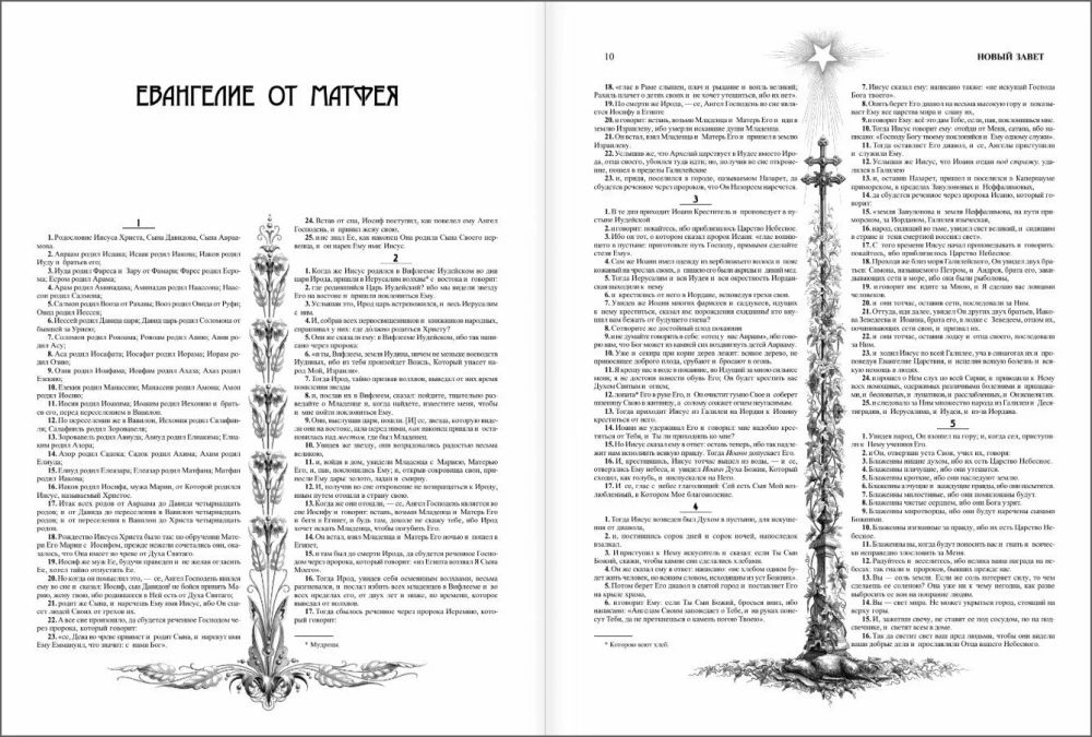 Die Bibel mit Illustrationen von Gustave Doré. Neues Testament, Psalter. Synodale Übersetzung