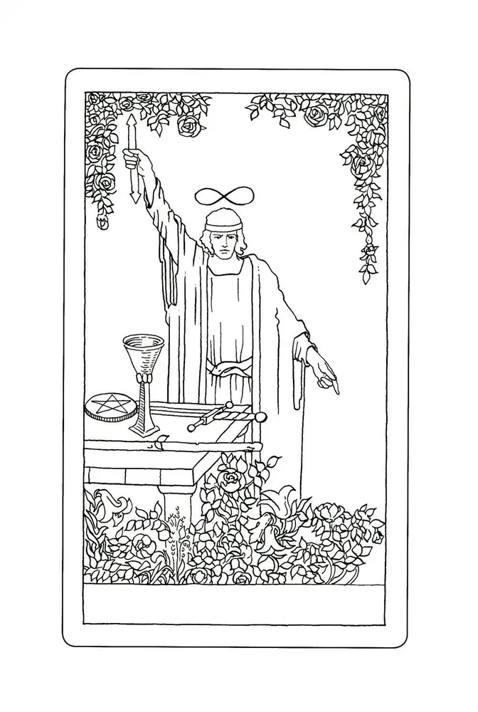 Taro Weito kontūruose (knyga-albumas) piešimui ir meditacijai