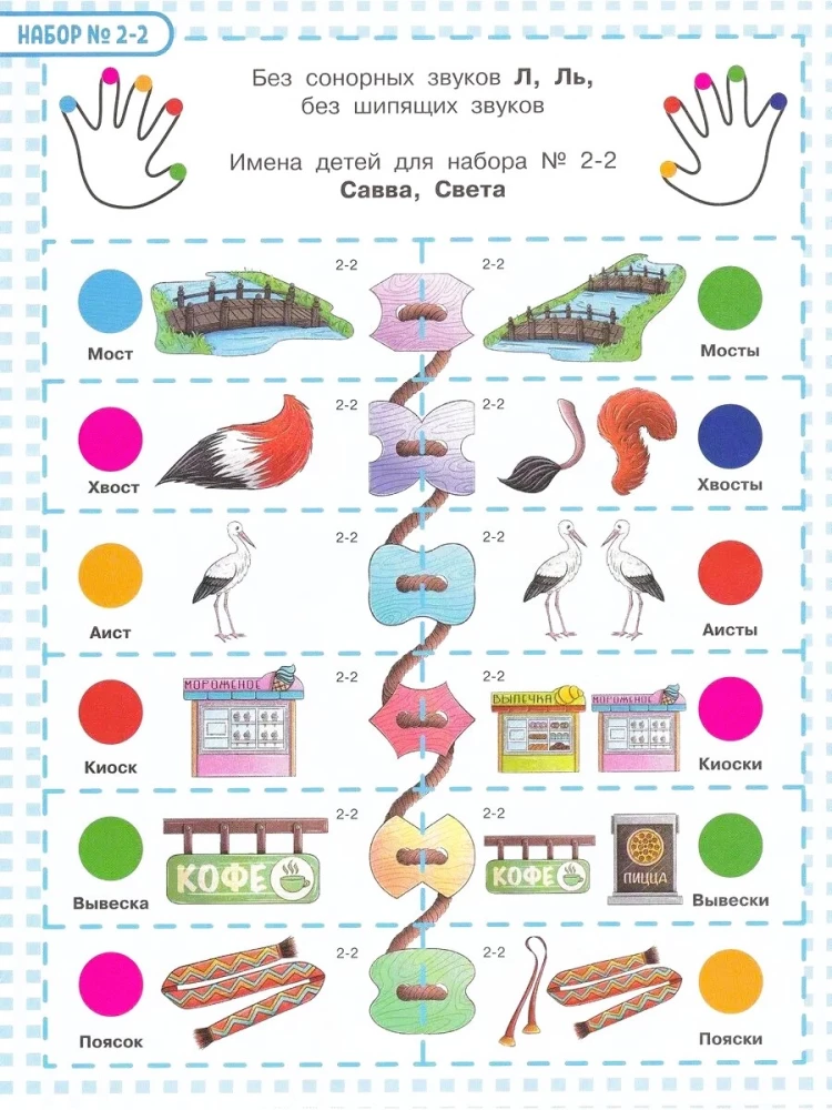 Logopedic Lacing: Whistling Sounds S, Sy, Z, Zy, Ts