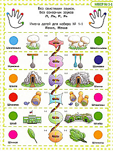 Speech Therapy Lacing: Hissing Sounds Š, Šč, Ž, Č